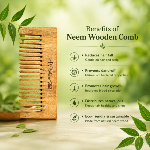 Neem Comb Pack of 2